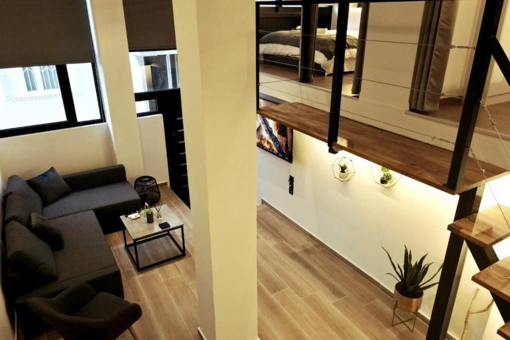 Cosy Loft Apartment Patras Bagian luar foto
