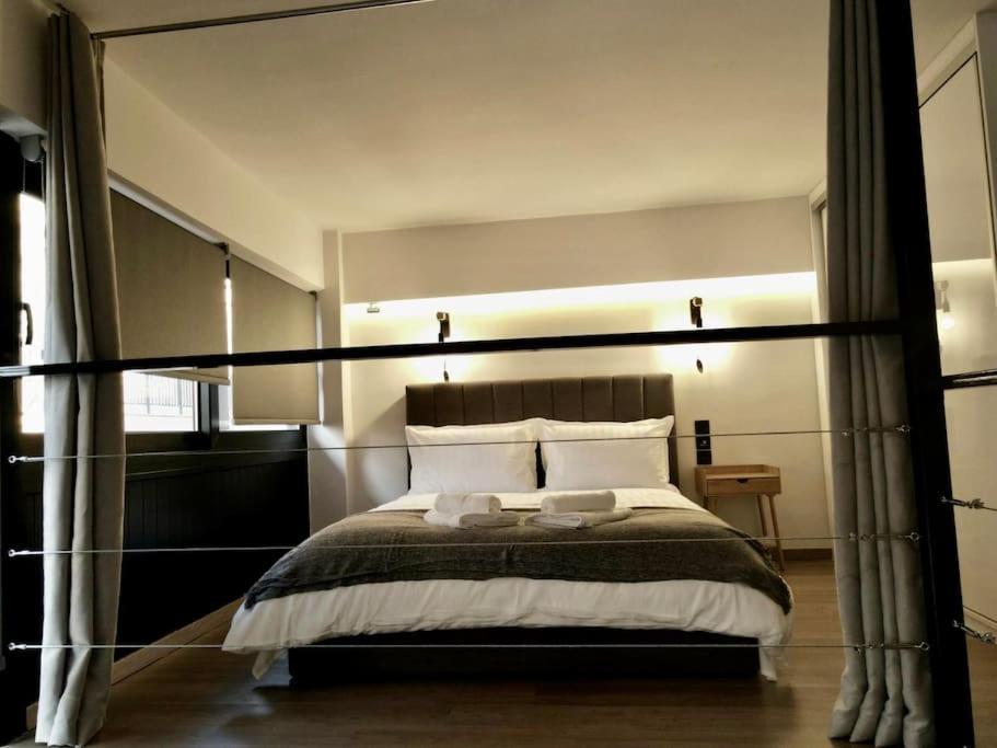 Cosy Loft Apartment Patras Bagian luar foto