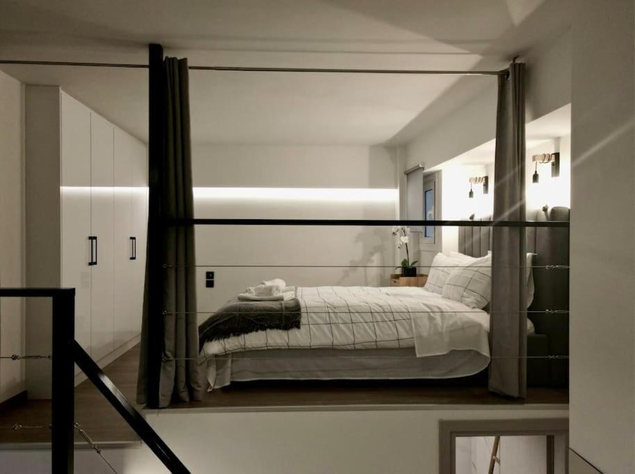 Cosy Loft Apartment Patras Bagian luar foto